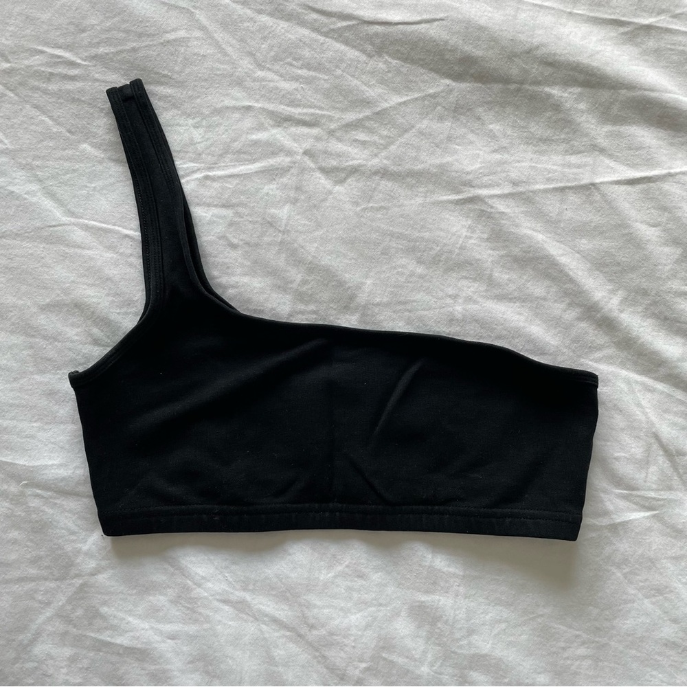 Aritzia TNA One Shoulder Bra Top